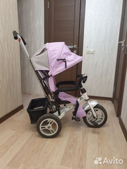 Трехколесный велосипед с родительской ручкой