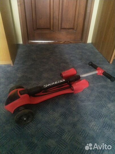 Самокат детский трехколесный бу