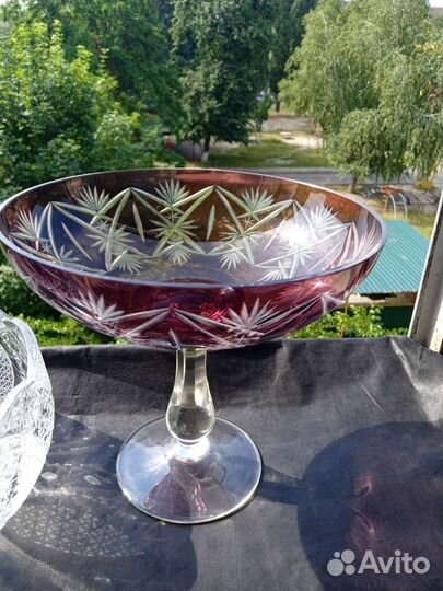 Фруктовница и ваза СССР