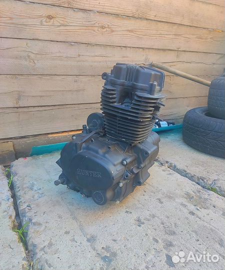 Продам двигатель hunter 125