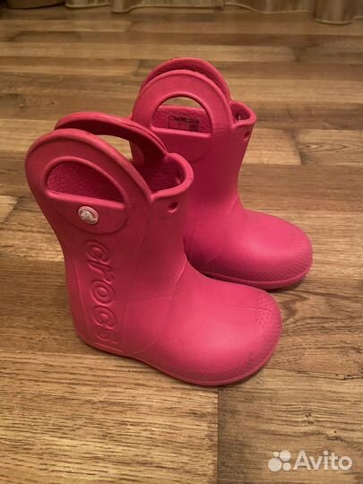 Сапоги crocs c8, c7