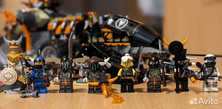 Lego Ninjago 70654. Полный, с инструкцией