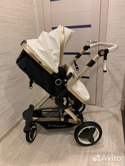 Коляска 3в1 Belecoo трансформер белая новая