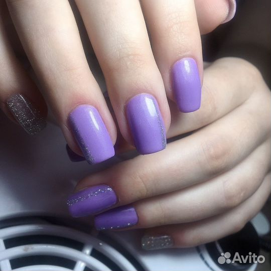 Маникюр с покрытием гель-лаком