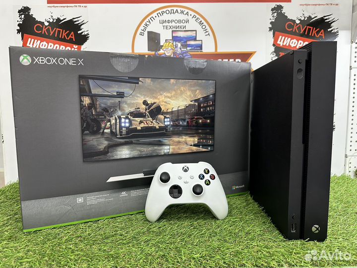 Игровая приставка xbox one X 1TB+2 Геймпада