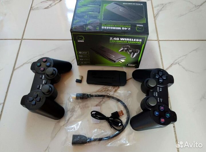 Игровая приставка гейм стик 10000 игр новая