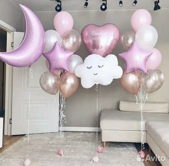 Воздушные шары с гелием доставка