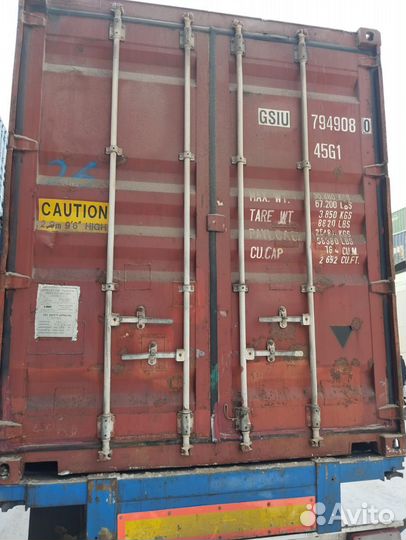 Морской контейнер 40 футов бу