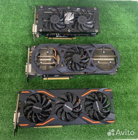 Видеокарты GTX 1070