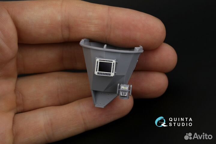 QDS-35079 1/35 3D Декаль интерьера кабины К-4386