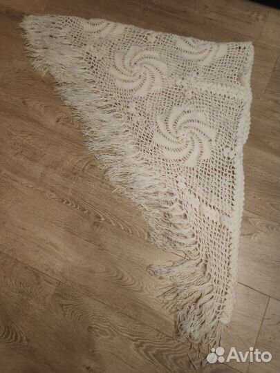 Платок шаль ручная работа