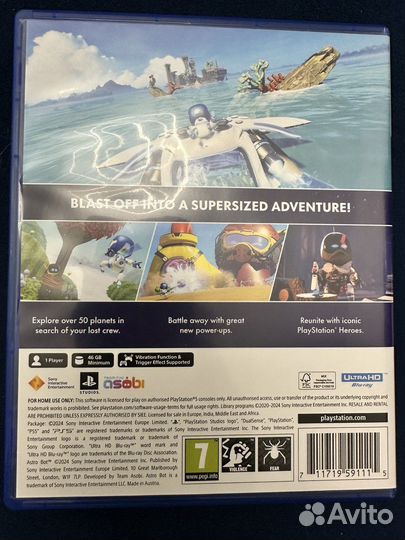 Astro bot ps5 диск