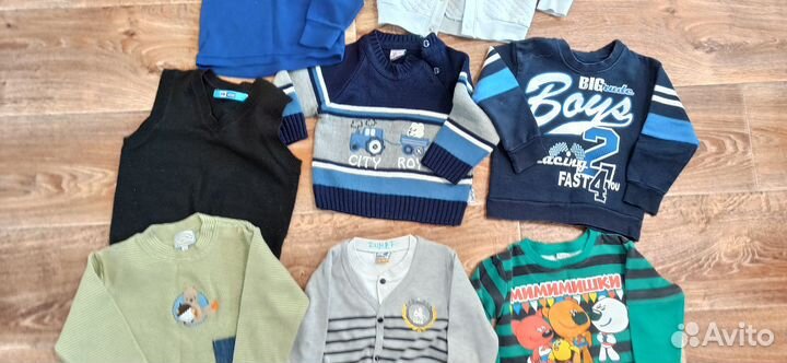 Детская одежда пакетом 80 (с года теплая)
