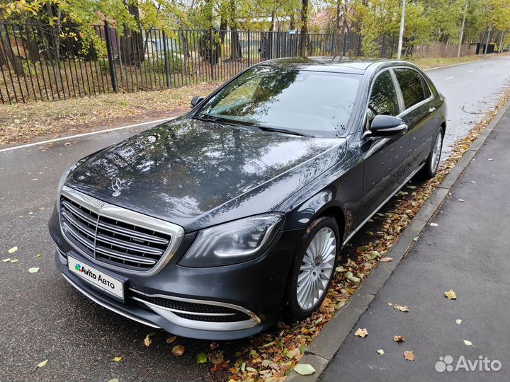 Mercedes-Benz Maybach S-класс 3.0 AT, 2018, 114 000 км