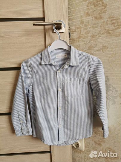 Рубашка на мальчика. zara. 116