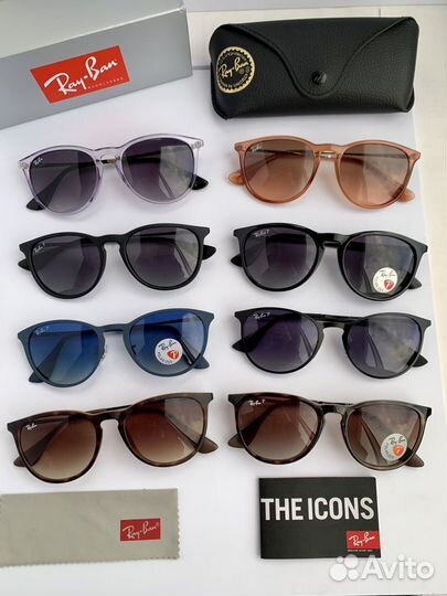 Очки Ray Ban Erika Metal поляризационные