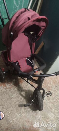 Детский велосипед с ручкой бу