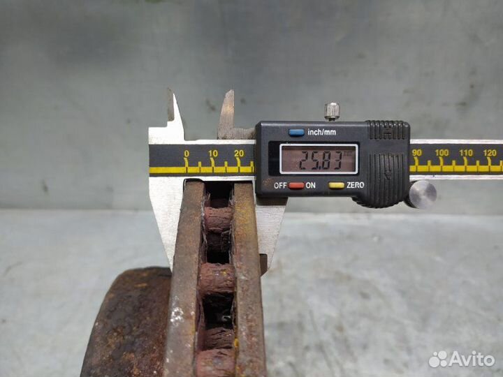 Диск тормозной передний вентилируемый Fiat Ducato