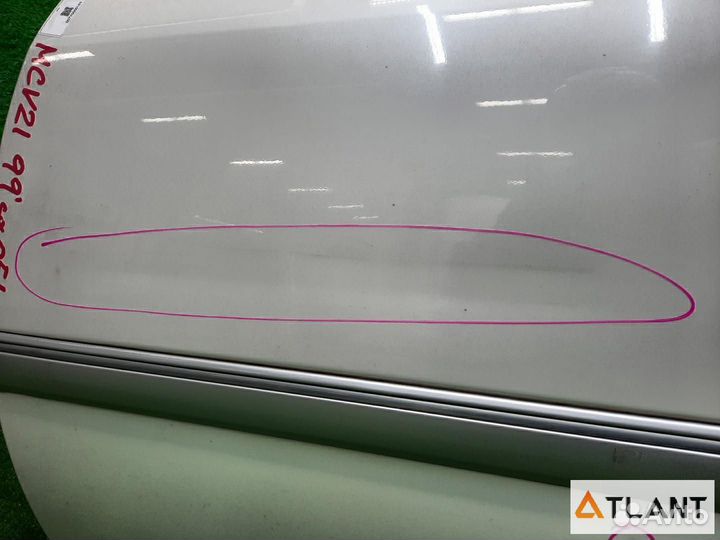 Дверь боковая передний левый toyota mark II qualis