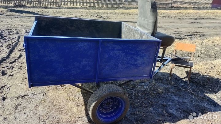Прицеп для мотоблока самодельный