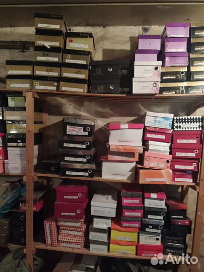 Женская обувь, товарные остатки