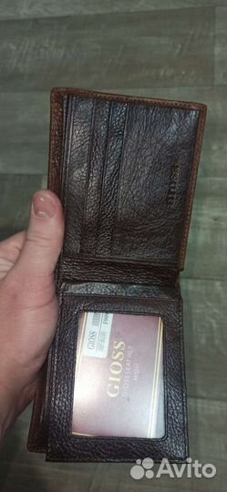 Портмоне мужское кожа крокодил gloss