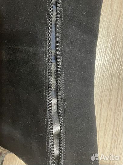 Сапоги зимние женские 37 замша