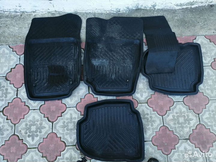 Автомобильные коврики Volkswagen Polo б/у