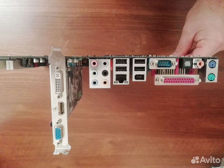 Материнская плата с процессором AMD Phenom II