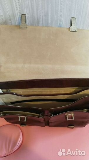 Мужской кожаный портфель Protege