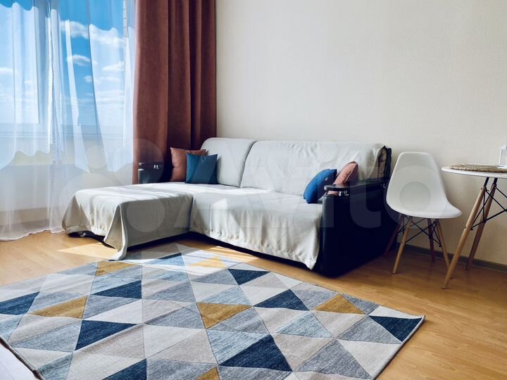 Квартира-студия, 38 м², 6/9 эт.