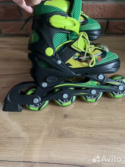 Роликовые коньки детские раздвижные