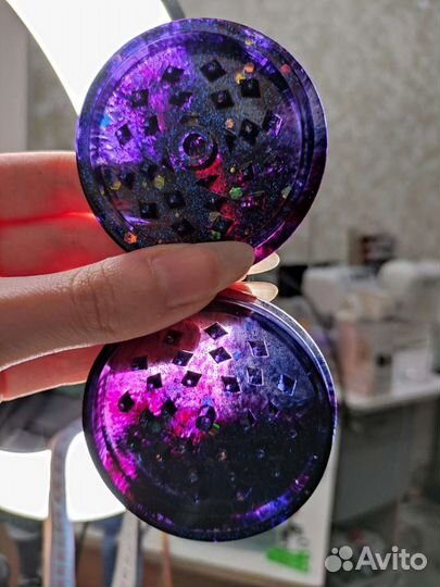 Гриндер / измельчитель табака из эпоксидной смолы