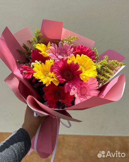 Цветы Герберы. Доставка Свежих Букетов
