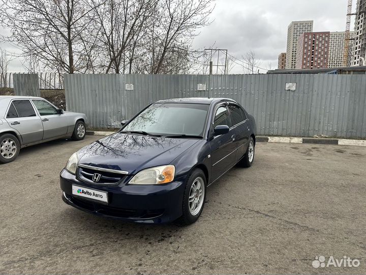 Honda Civic 1.6 AT, 2003, 184 000 км