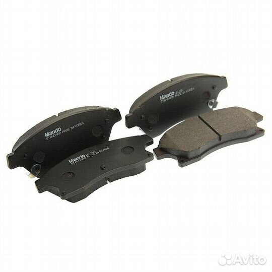 Колодки тормозные задние Mando MPD27