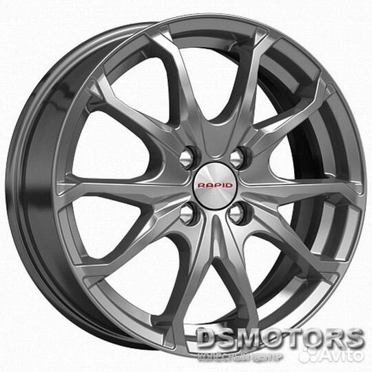 Диски Brent 6.0/16 4x98 ET35 d58.5 дарк платинум