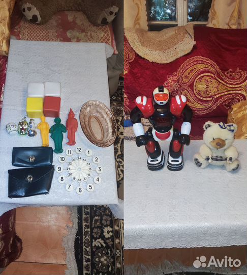 Плюшевый Медведь и Снеговик Цена за все