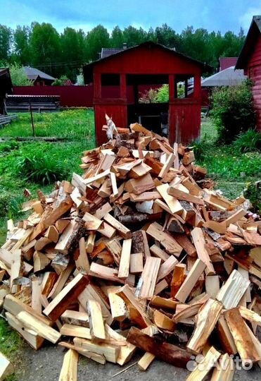 Дрова Береза от 1 куба в Сертолово