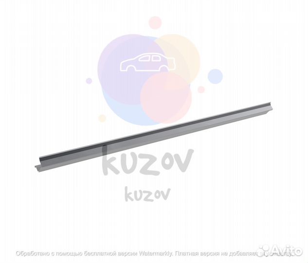 Комплект порогов на VW Pointer