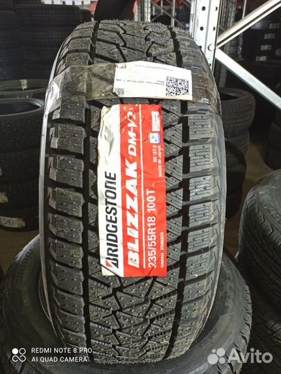 Bridgestone Blizzak DM-V2 235/55 R18 100T