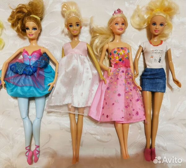 Куклы winx и Barbie