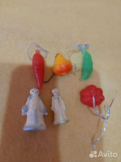 Елочные игрушки СССР