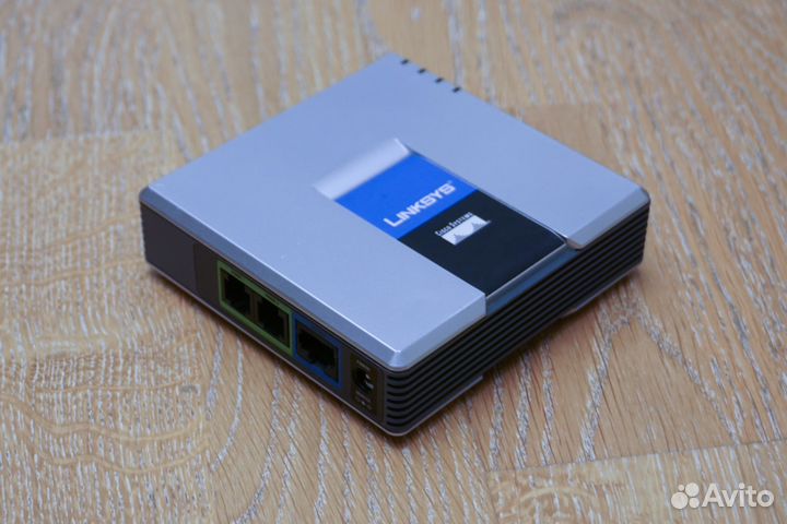 Linksys PAP2T адаптер для VoIP-телефонии (SIP)
