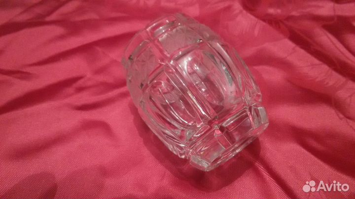 Поднос хрустальный СССР