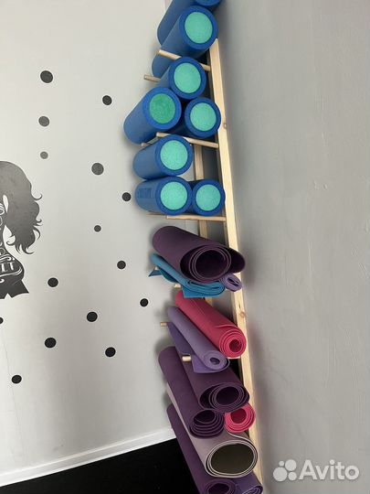 Полка для фитнес- ковриков