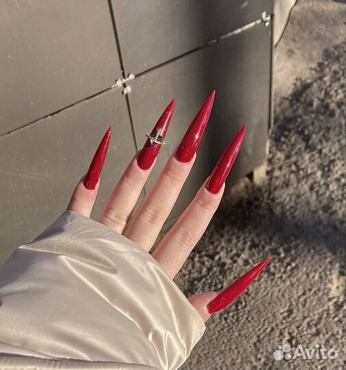 Маникюр, Наращивание