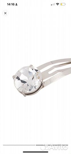 Заколка miu miu