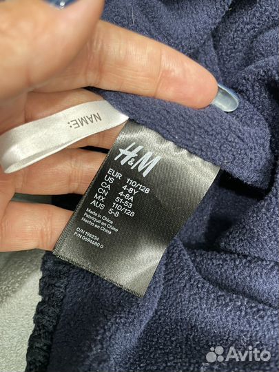 Шапка и варежки hm