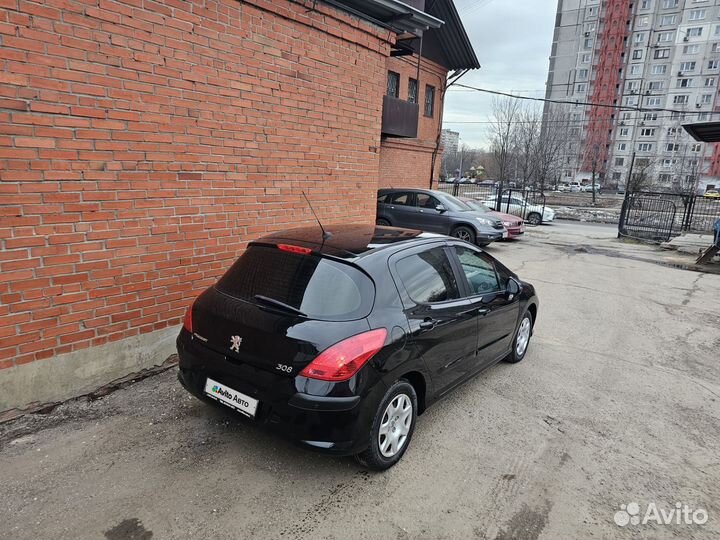 Peugeot 308 1.6 AT, 2008, 206 000 км